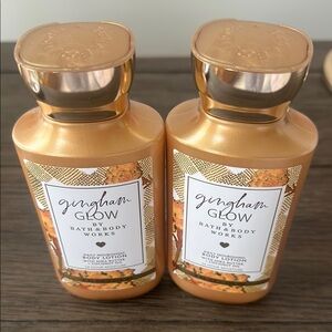 Bath & Body Works Gingham Glow Body Lotion-Cost includes the pair of 2 lotions